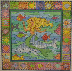 Needlepoint of Back Bay # M66