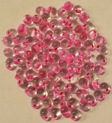 The Collection # DPF-23 Hot Pink Lined Drop Bead