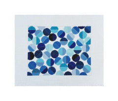 TRUNK SHOW: Elizabeth Crane Swartz NC-BLUE Blue Clutch