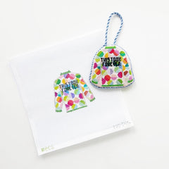 TRUNK SHOW: Elizabeth Crane Swartz NO-T45 This Took Forever Sweater