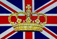 TRUNK SHOW: Colors of Praise MC420T Traditional British Flag with Crown