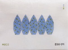 TRUNK SHOW: Elizabeth Crane Swartz EGG-04 Cornflower