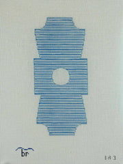 TRUNK SHOW: Blue Ridge Stitchery BA3 Onesie - Blue Stripe