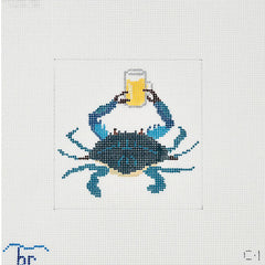 TRUNK SHOW: Blue Ridge Stitchery C1 Crab & Beer
