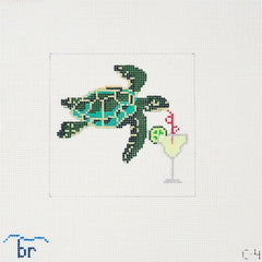 TRUNK SHOW: Blue Ridge Stitchery C4 Sea Turtle & Margarita