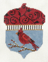 Colonial Needle #KCN1513 Winter Cardinal Acorn