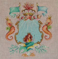 TRUNK SHOW: Colors of Praise MC503 Mermaid with Seahorses