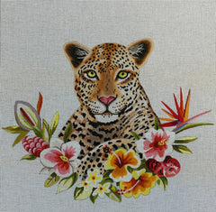 TRUNK SHOW: Colors of Praise AN600 Leopard with Tropical Florals