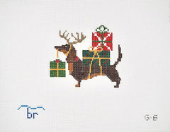 TRUNK SHOW: Blue Ridge Stitchery G6 Special Delivery - dachshund