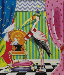 TRUNK SHOW: Colors of Praise AN325 Whimsy Stork