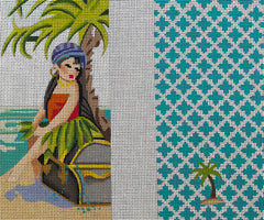 TRUNK SHOW: Colors of Praise EY129 Island Lady Eyeglass Case