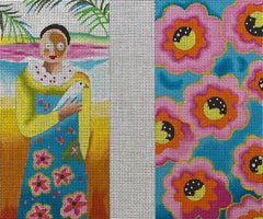 TRUNK SHOW: Colors of Praise EY138 Island Woman Eyeglass Case