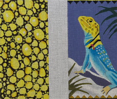 TRUNK SHOW: Colors of Praise EY231 Yellow-Headed Liizard Eyeglass Case