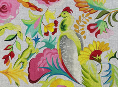 TRUNK SHOW: Colors of Praise FF308 Stylized Lizard, Parrot, Floral