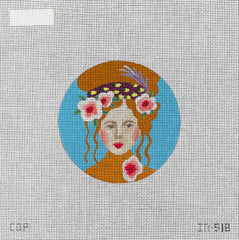 TRUNK SHOW: Colors of Praise IN518 Lady on Light Blue