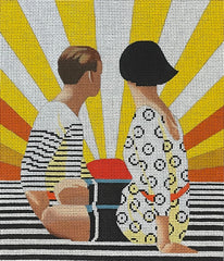 TRUNK SHOW: Colors of Praise PE131 Art Deco Sunrise