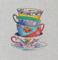 TRUNK SHOW: Colors of Praise MC458 Stacked Teacups