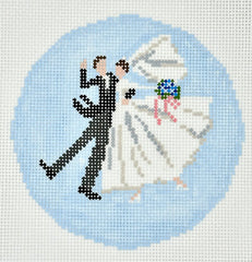 Dogwood Needlepoint AGL-057 Newly Weds