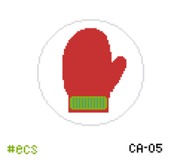 TRUNK SHOW: Elizabeth Crane Swartz CA-05 Red Mitten