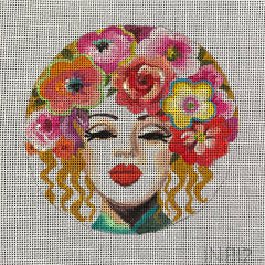 TRUNK SHOW: Colors of Praise IN812 Lady with Floral Headdress