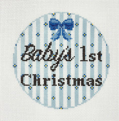 Salt + Sand Designs SSD-145B Baby's First Christmas BLUE