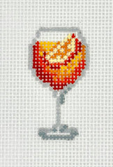 Dogwood Needlepoint PP-002 Mini Aperol Spritz