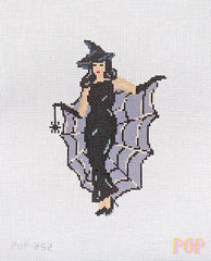 TRUNK SHOW: Pop! Needle Arts POP-252 Spider Cape - Black hair