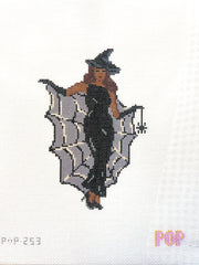 TRUNK SHOW: Pop! Needle Arts POP-253 Spider Cape - Brown Hair