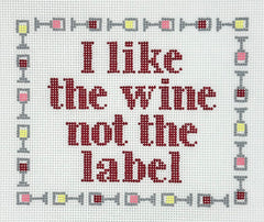Penny Linn Designs PLC-GLN45 I Like the Wine
