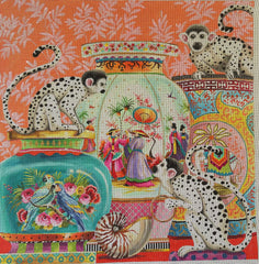 TRUNK SHOW: Colors of Praise MC702 Monkeys & Urns