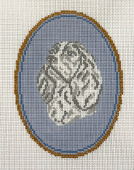 Atlantic Blue Canvas RS-212 Cavelier Cameo