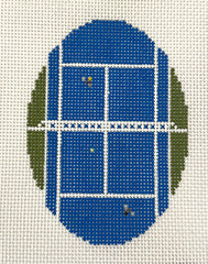Atlantic Blue Canvas BUG-107 Tennis Oval