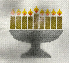 Atlantic Blue Canvas ABC-53 Menorah