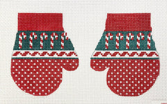 KCN Designers SI4-4 Candy Cane Mittens