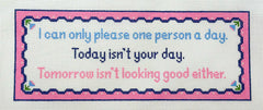 OZ Needle & Thread WSOZ-58 Today Is Not Your Day