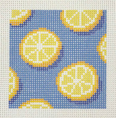 The Painted Stitch PS-555 Lemon Coaster