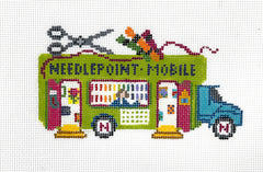 The Gingham Stitchery KDS84 Needlepoint Mobile