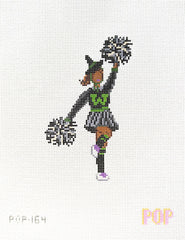 TRUNK SHOW: Pop! Needle Arts POP-164 Witch Cheerleader 1