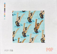 TRUNK SHOW: Pop! Needle Arts POP-156 Synchronized Witches