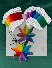 Annie & Co. AC-X01 Rainbow Star Ornament