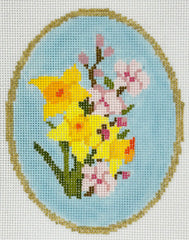 Atlantic Blue Canvas ABC-MAR Birth Flowers: March