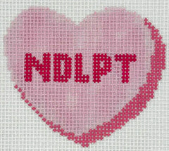 The Painted Stitch PS-575 NDLPT Conversation Heart