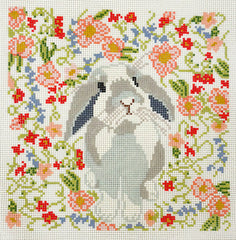Stitching with Stacey SWS2007 Floral Bunny