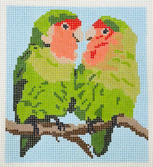 Stitching with Stacey SWS0057 Lovebirds