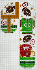 Danji CH-453 Football Candy Cane