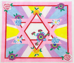 Alice Peterson EA149 Pink Star of David