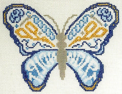 Penny Linn Designs PLC-TAS18 Blue NDLPT Butterfly