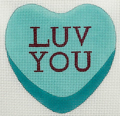 The Collection SB314E LUV YOU Conversation Heart