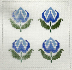 Patricia Sone IN-015 Four Blue Roses