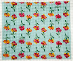 POP! Needle Arts POP-311 Aqua Floral